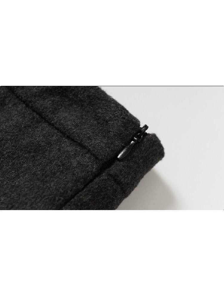 Gray Pleated Napoleon Mini Skirt【s0000018555】