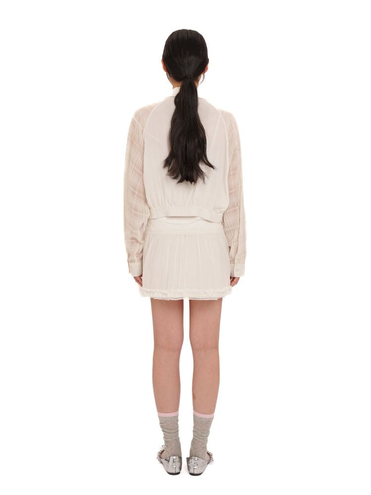 Lightweight bustier short skirt【s0000013453】