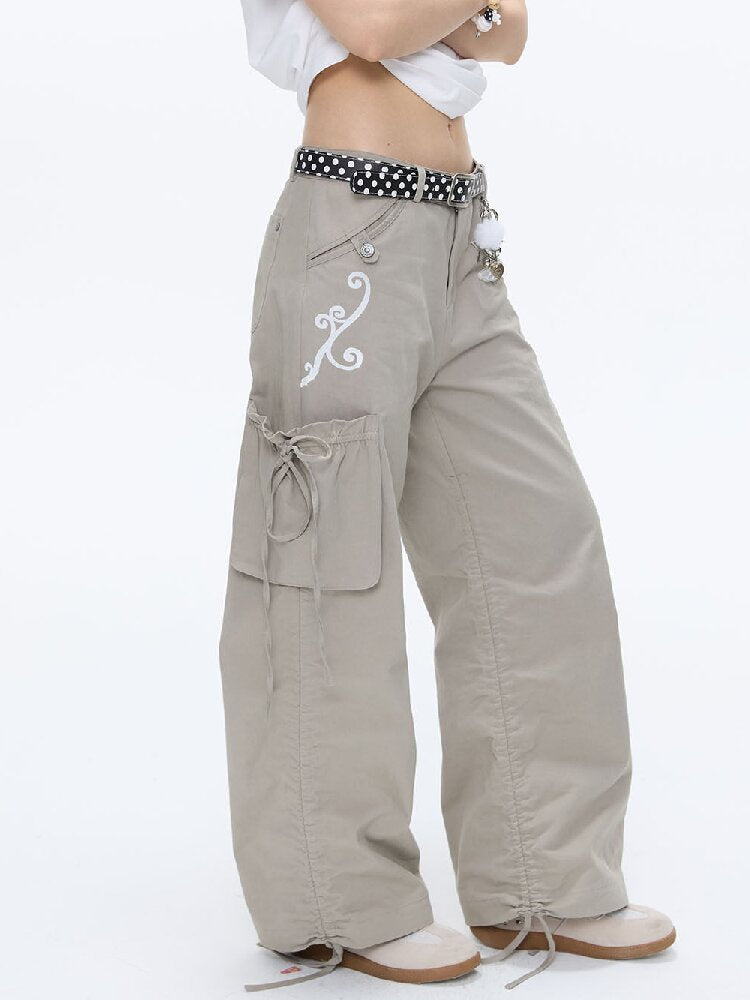 Vine Shirring Pleats Cargo Pants【s0000016376】