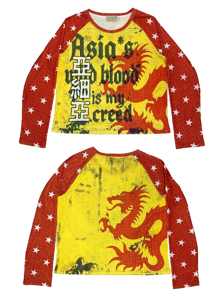 American Flag Skull Long Sleeve【s0000019127】