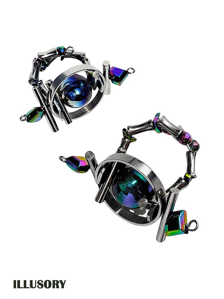 Void Space-Time Punk Heavy Ring【s0000018818】