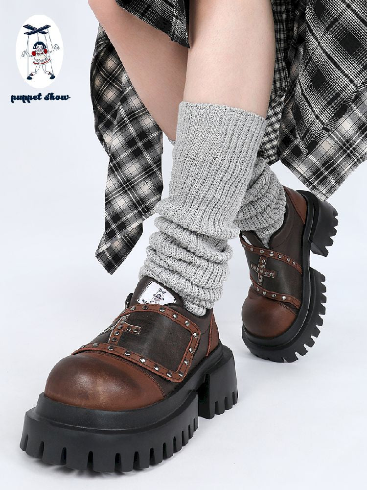 Murad Height Increasing Small Leather Shoes【s0000011708】