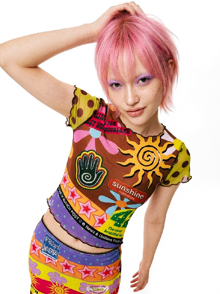 Dopamine American Vintage Mesh Mermaid Dress【s0000017632】