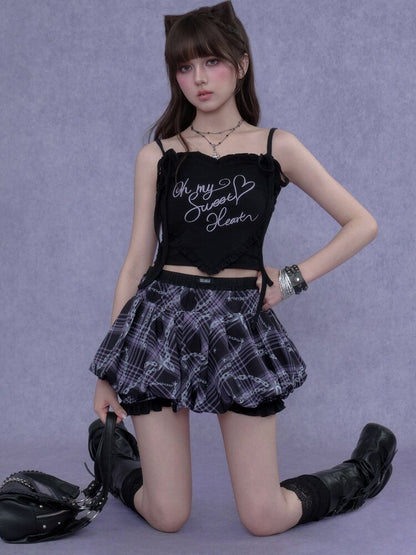 Star Chain Floral Bud Skirt Pants【s0000017271】