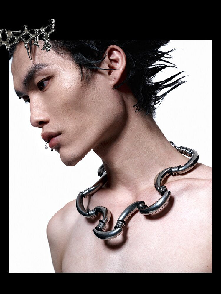 Adjustable Mechanical Futuristic Choker【s0000018875】