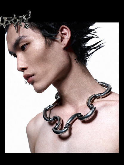 Adjustable Mechanical Futuristic Choker【s0000018875】