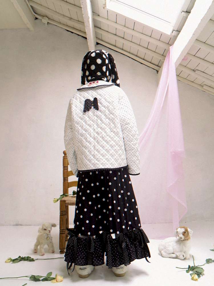 Notebook-Style Printed Cat Cotton Coat【s0000014527】