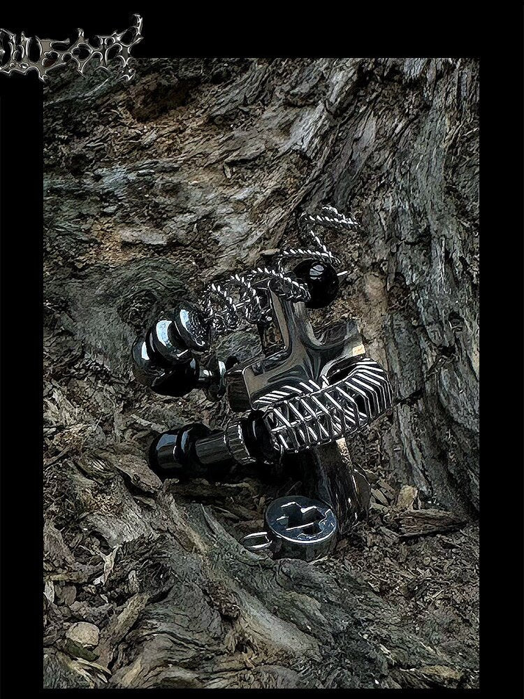 Hardcore Punk Design Closed Ring【s0000018890】