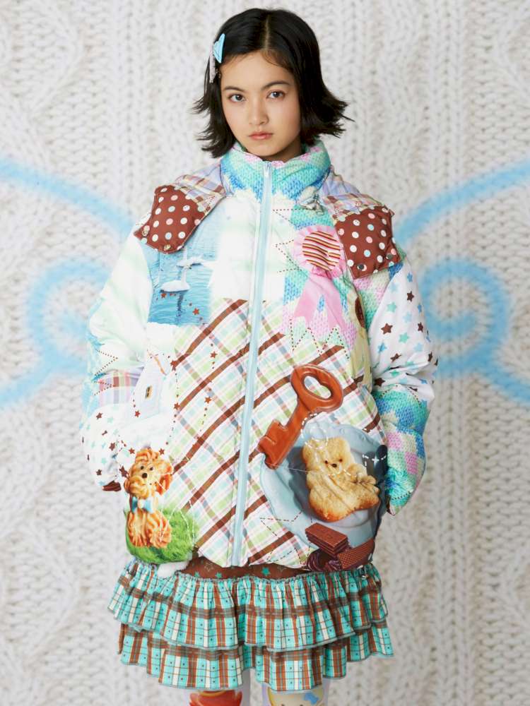 Original Cute Hooded Down Jacket【s0000014849】