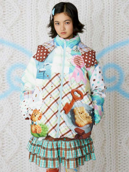 Original Cute Hooded Down Jacket【s0000014849】