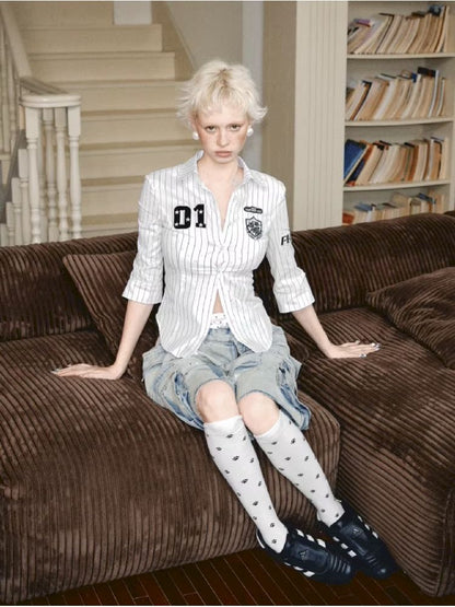 Long Sleeve Ball Gown Shirt【s0000011591】