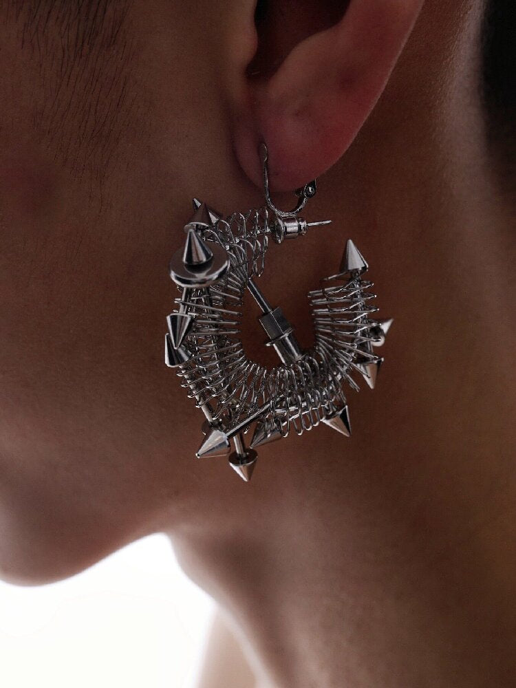 Time Travel Tech Earrings Bracelet【s0000018843】