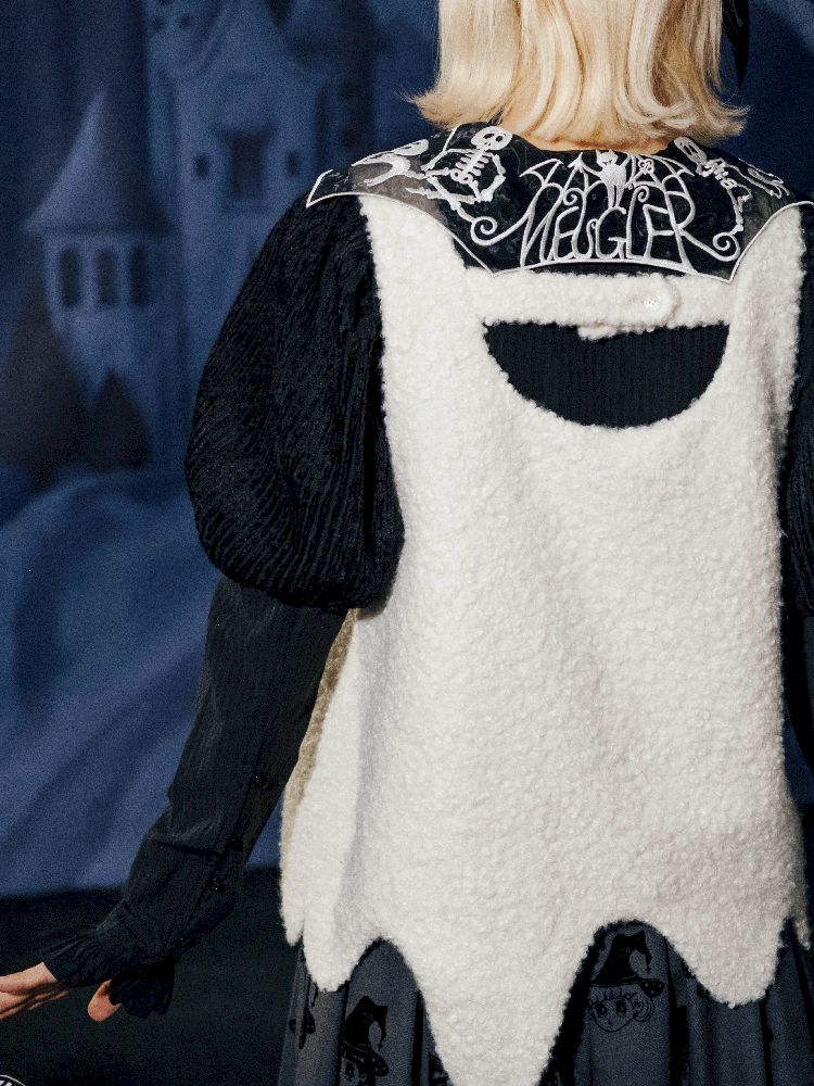 Ghost Ghostface Cutout Vest【s0000011562】