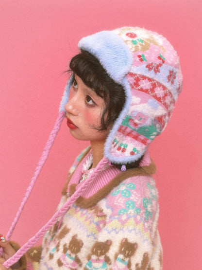 Twist Ear Protection Hat【s0000011321】