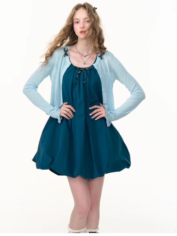 Pod Sleeveless Pocket Dress【s0000013381】