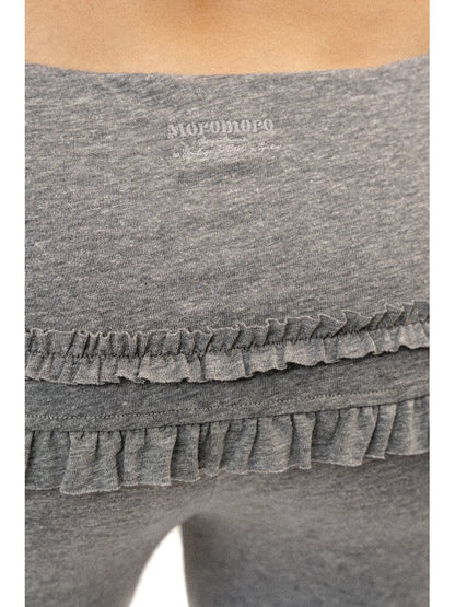 Soft Pile Double Lace Skirt Pants【s0000016122】