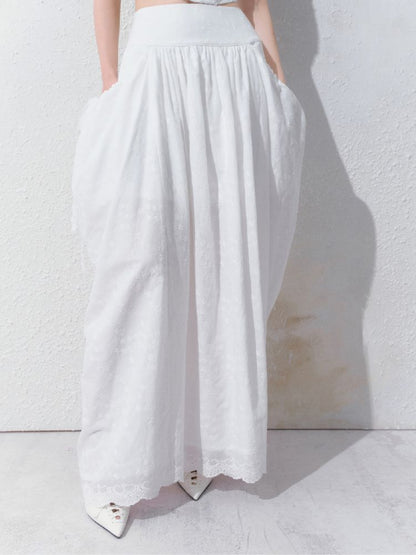High-Waisted Half-Length Skirt【s0000012154】