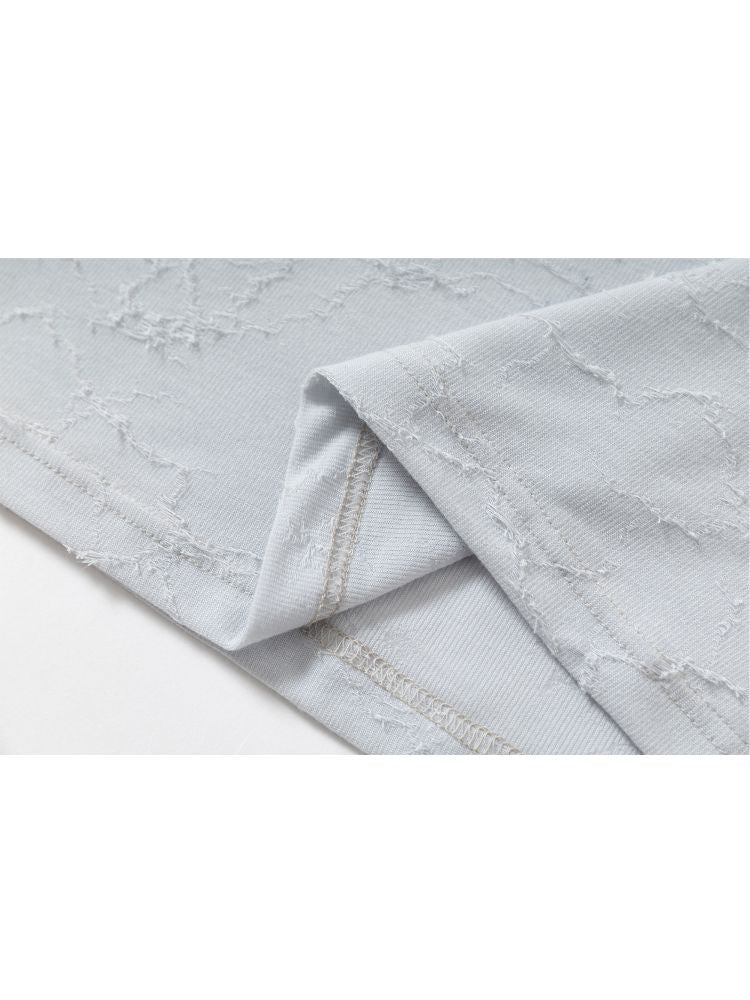 One-shoulder long-sleeved T-shirt【s0000012613】