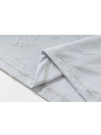 One-shoulder long-sleeved T-shirt【s0000012613】