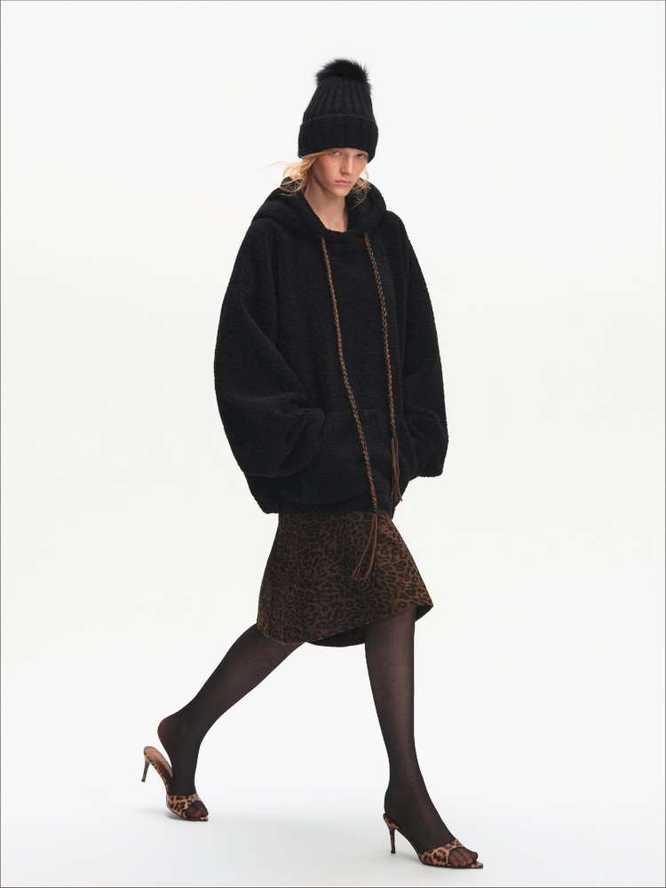 Leopard Print A-Line Mermaid Skirt【s0000015063】
