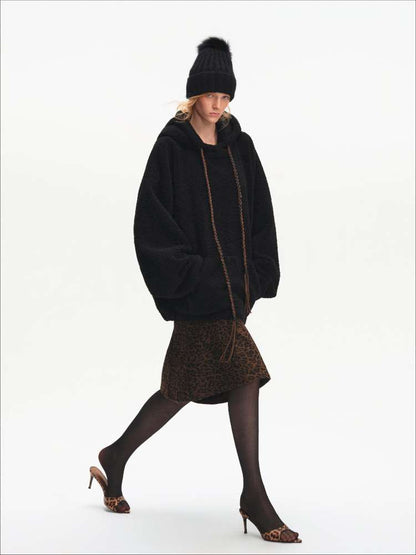 Leopard Print A-Line Mermaid Skirt【s0000015063】