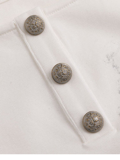 Silver Foil Fake Two-Piece Shirt【s0000018100】