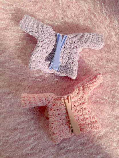 Knitted Strawberry Hairpin Sweater【s0000015111】