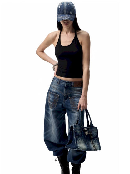 Aged Washed Machete Jeans【s0000012392】