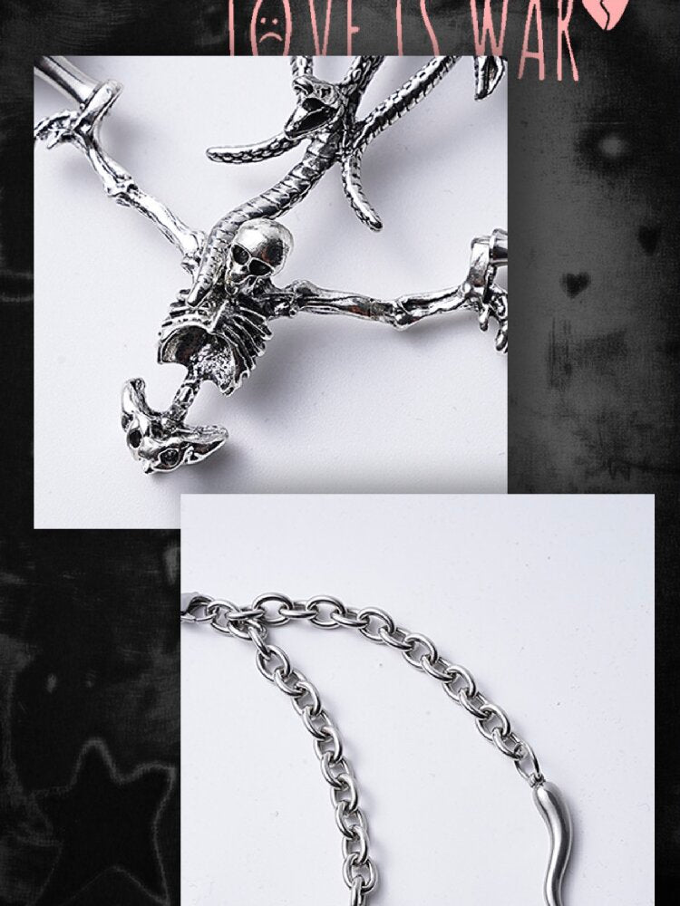 Handmade Y2K Punk Beaded Chain【s0000018967】