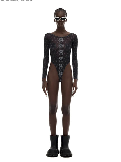 Sheer Sexy Y2K Mesh Underskirt【s0000014001】