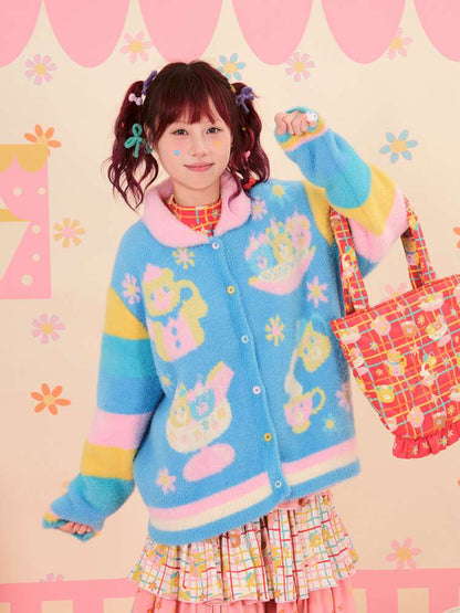 Showa Sweets House Mink Knit Cardigan【s0000015166】