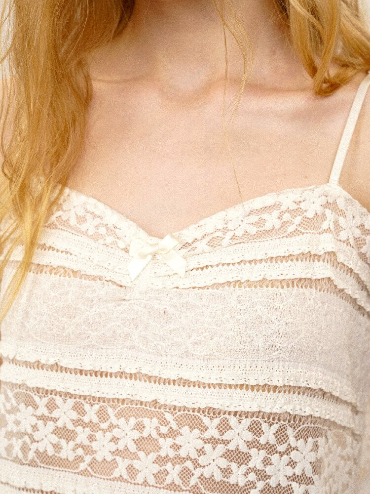 Lace Slip Dress Layering Top【s0000017928】