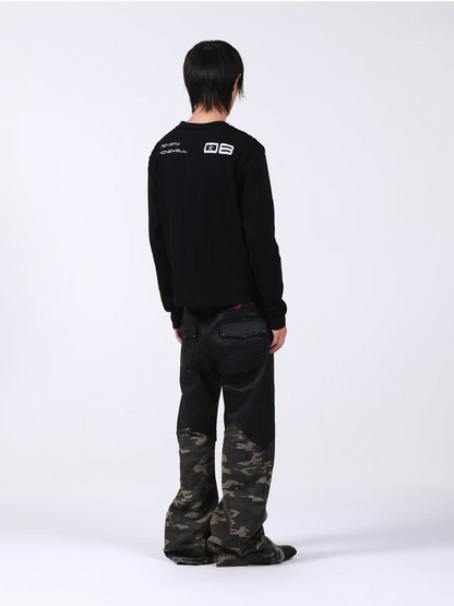 Slogan Cotton Linen Long Sleeves【s0000018193】