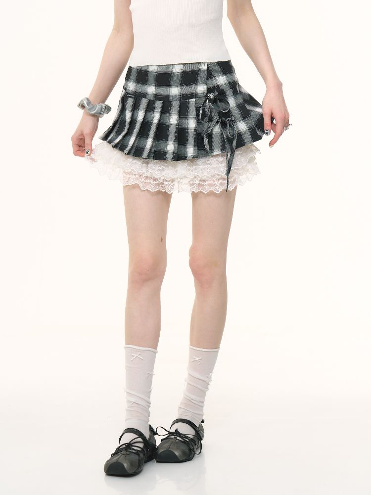 Plaid Half-body Skirt【s0000012266】