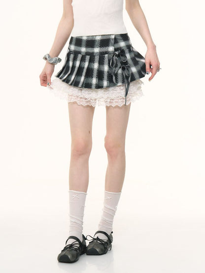 Plaid Half-body Skirt【s0000012266】