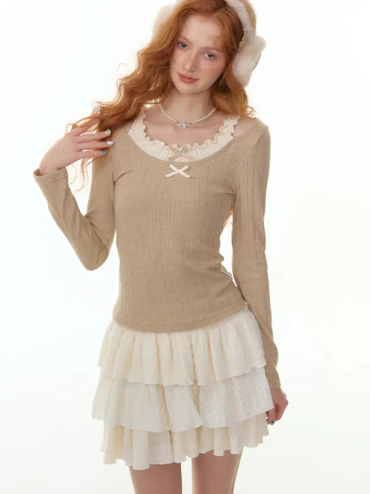 American-Style Knit Top【s0000014351】