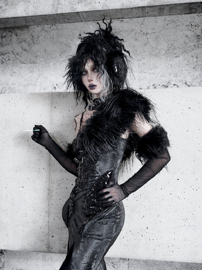 Fur Collar Neck Scarf【s0000011160】