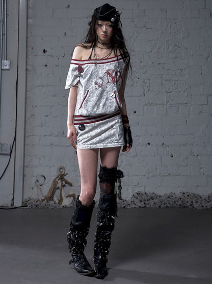 Hoodie sleeveless bodycon dress【s0000012785】