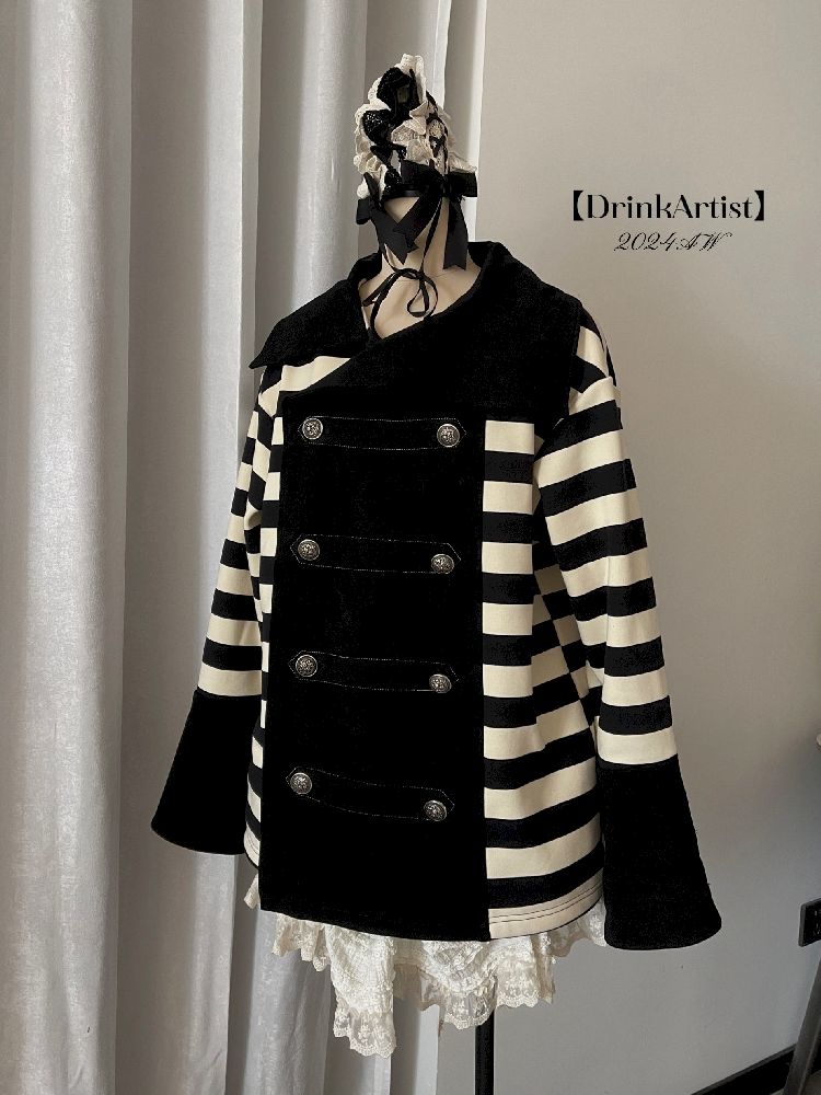 Padded Oversize Sweatshirt Jacket【s0000011345】