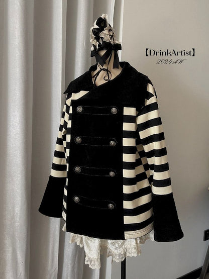 Padded Oversize Sweatshirt Jacket【s0000011345】