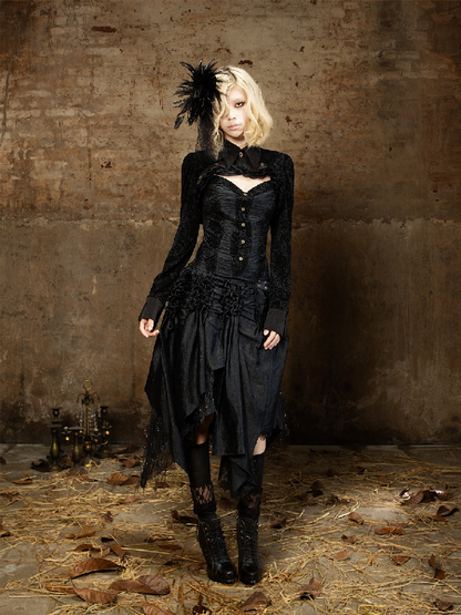Romantic Palace Midi Skirt【s0000018377】