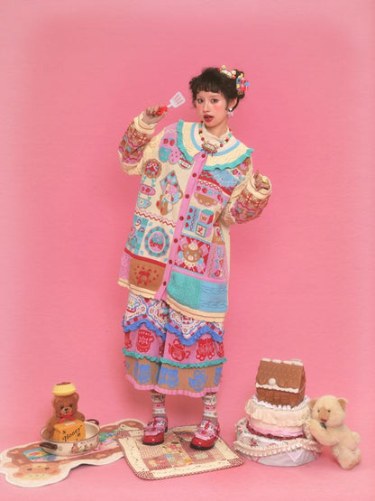 Knit Lapel Cardigan【s0000011329】