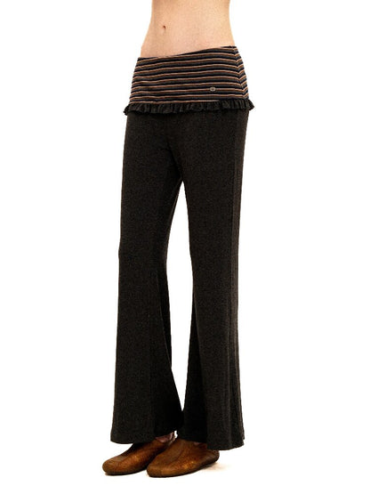 Contrasting Stripe Lace Trousers【s0000016120】