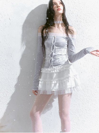 One Shoulder T-Shirt【s0000012134】