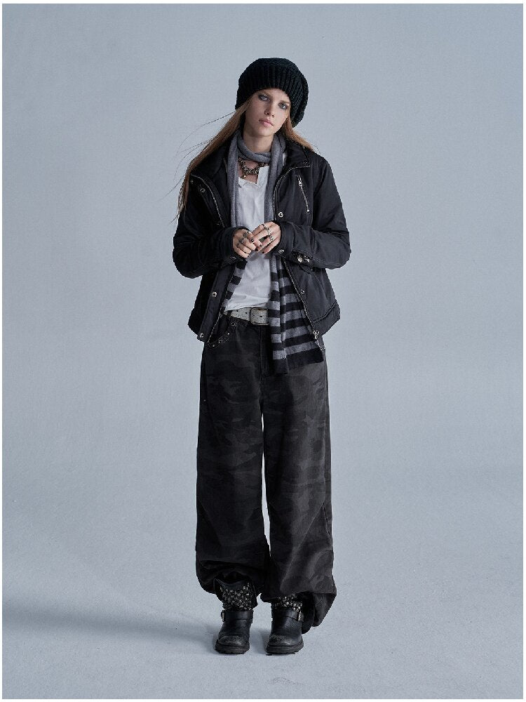 Two Color Camouflage Workwear Pants【s0000018465】