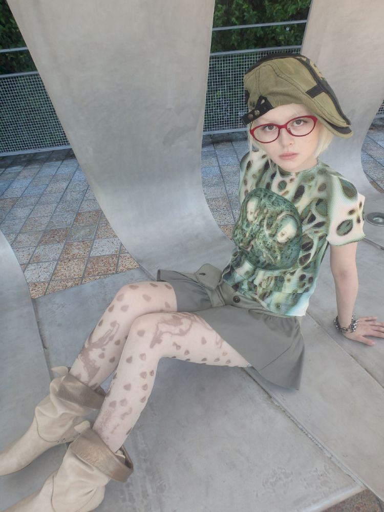 Irregular Print 10D Ultra-thin Stockings【s0000013174】