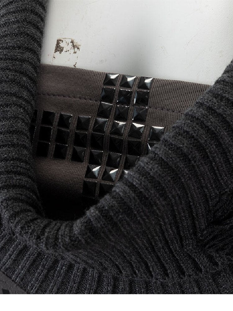 Graffiti Diamond Knitted Shirt【s0000016219】