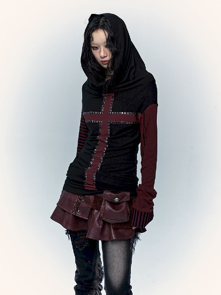 Striped Long Sleeve T-Shirt【s0000011216】