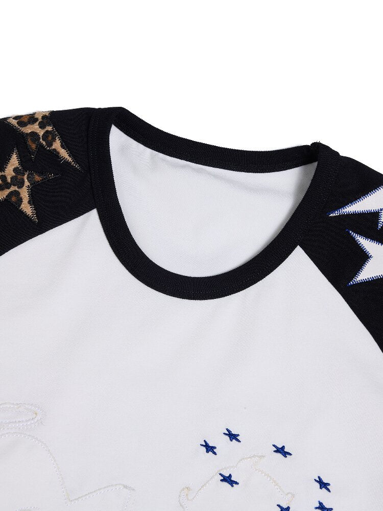 Double-Faced Angel Raglan T-Shirt【s0000016971】