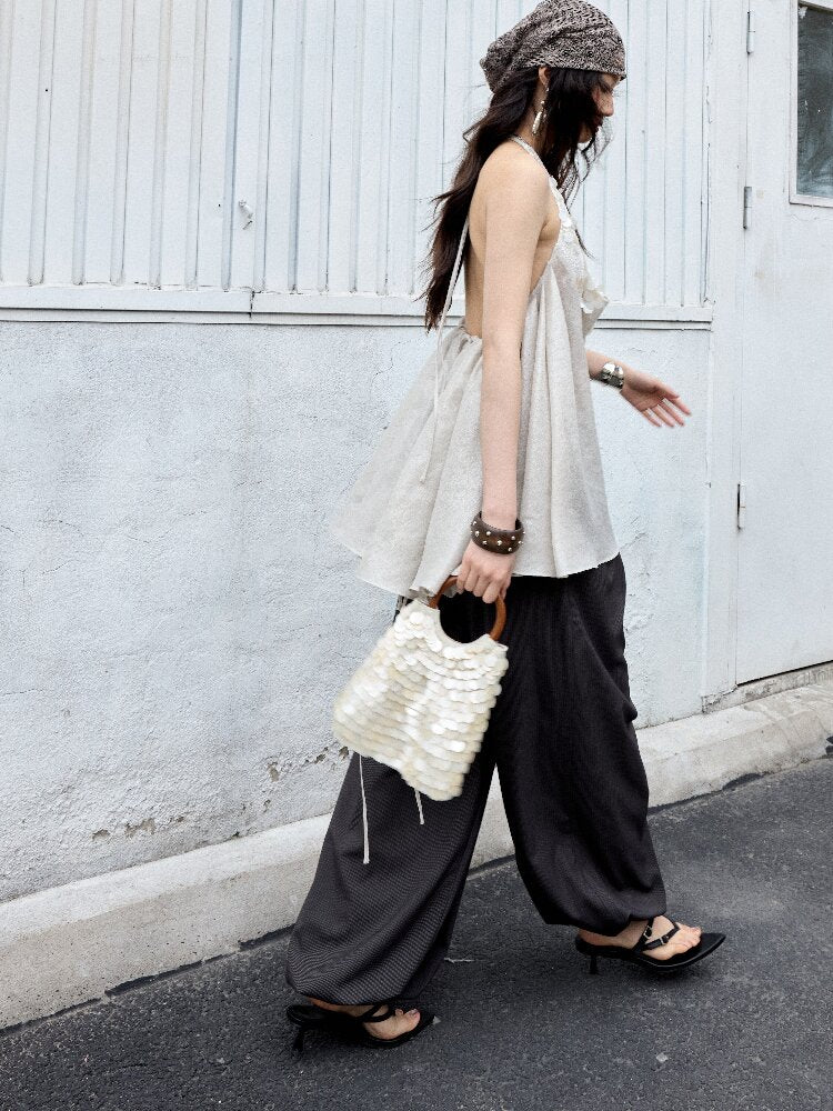 Nomad Relaxed Striped Balloon Pants【s0000016872】